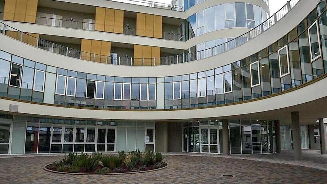 In foto l’ala nuova dell’ospedale Misericordia di Grosseto