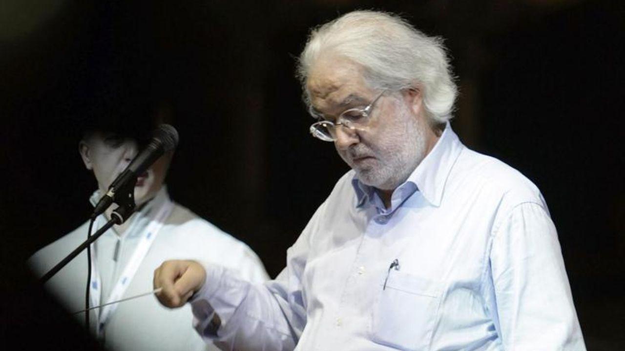 
	Il maestro (foto Adnkronos)

