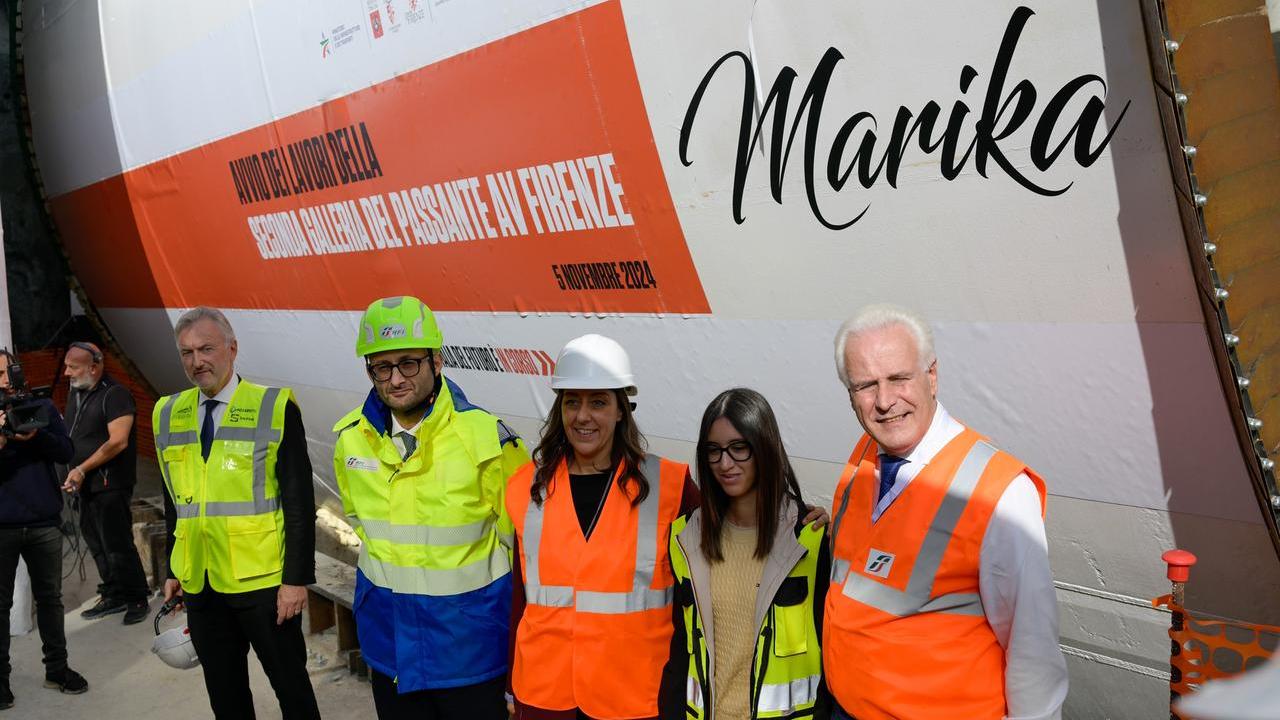 Firenze, accesa “Marika” la maxi talpa che scaverà la seconda galleria dell’alta velocità
