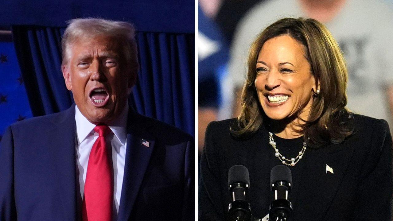 
	Trump e Harris

