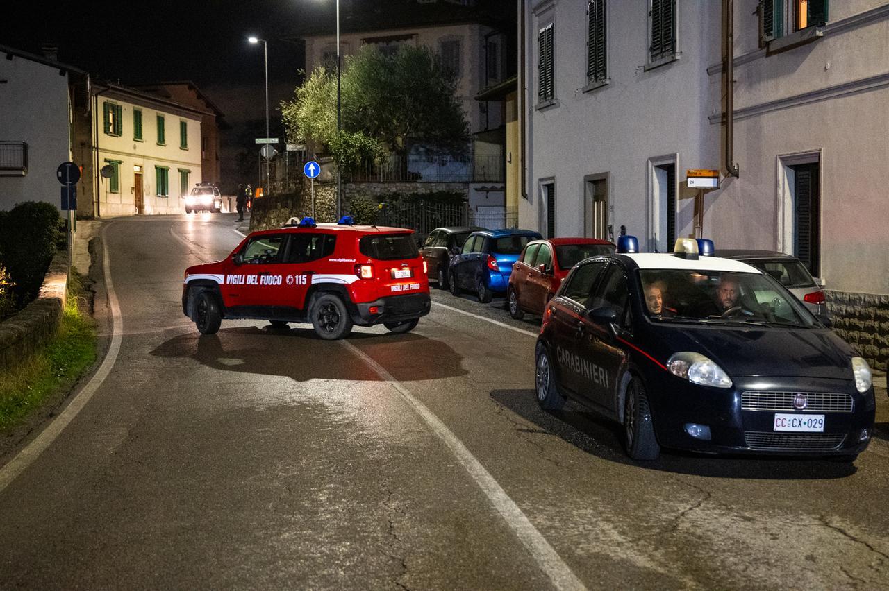 
	Carabinieri e vigili del fuoco a Bagno a Ripoli (foto d'archivio)

