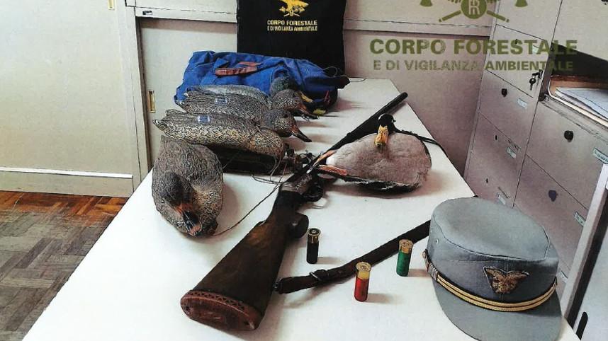 Arborea, a caccia nell’oasi naturalistica di Corru s’Ittiri: denunciato