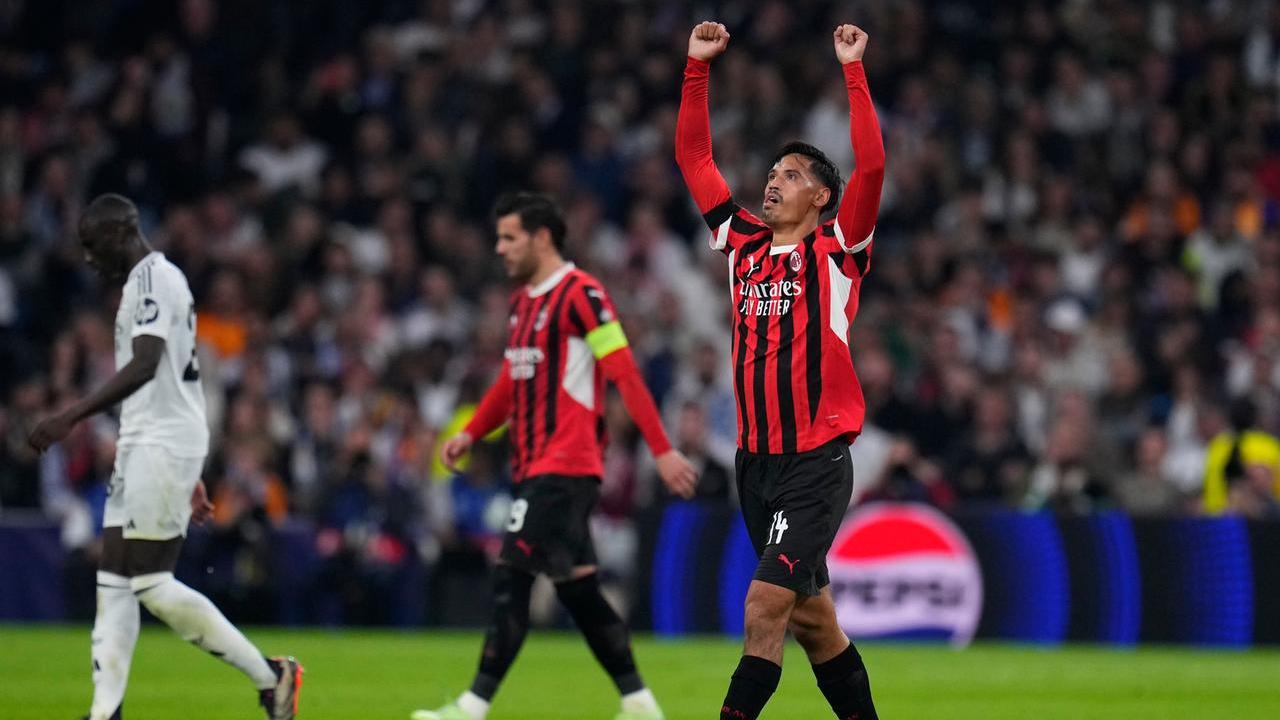 Milan pazzesco, lezione di calcio in casa del Real Madrid