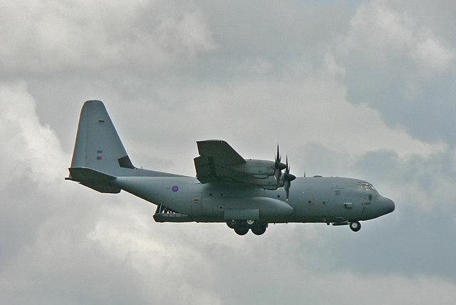 
	Un Hercules C-130 come quello coinvolto nell&rsquo;incidente

