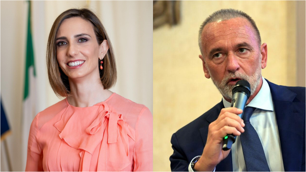 
	L'assessora Barbara Manca e il deputato Ugo Cappellacci&nbsp;

