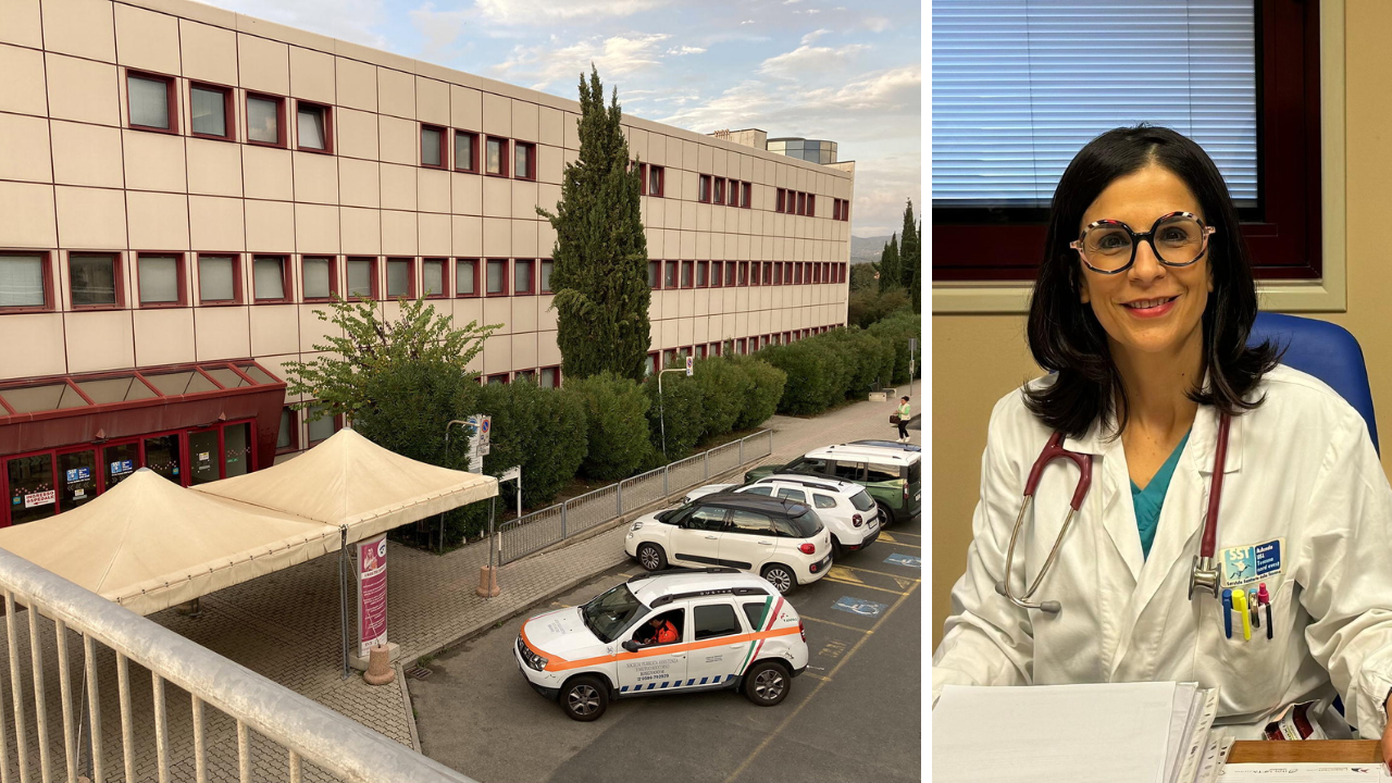 L’ospedale di Cecina e la primaria di Medicina Patrizia Fenu