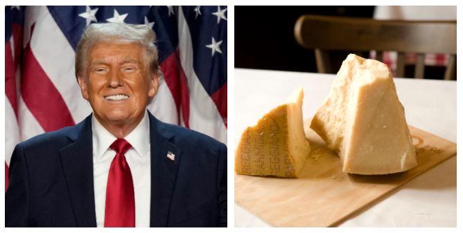 Effetto Trump sul Parmigiano Reggiano: il timore sono i dazi