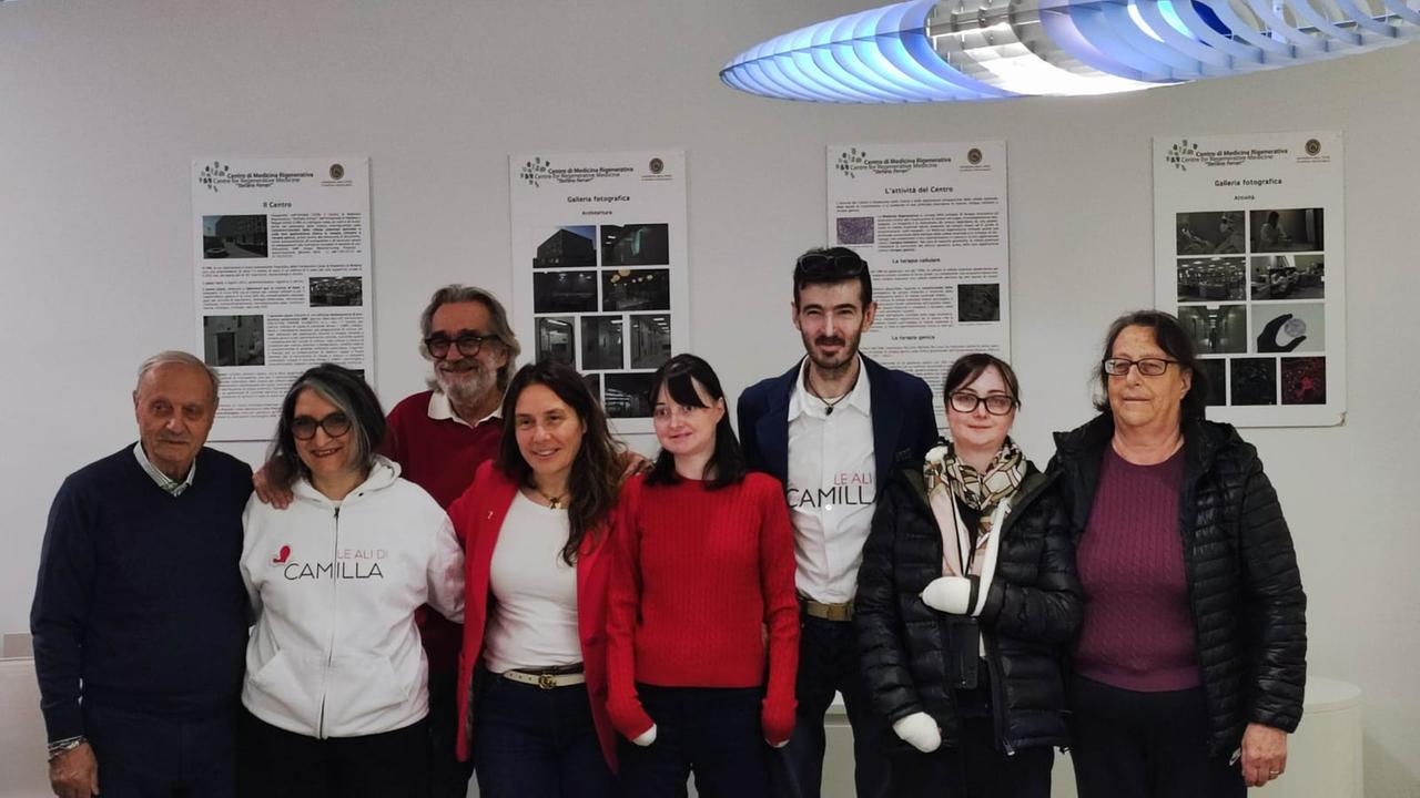 I bambini farfalla di Modena “conquistano” il ministro Locatelli
