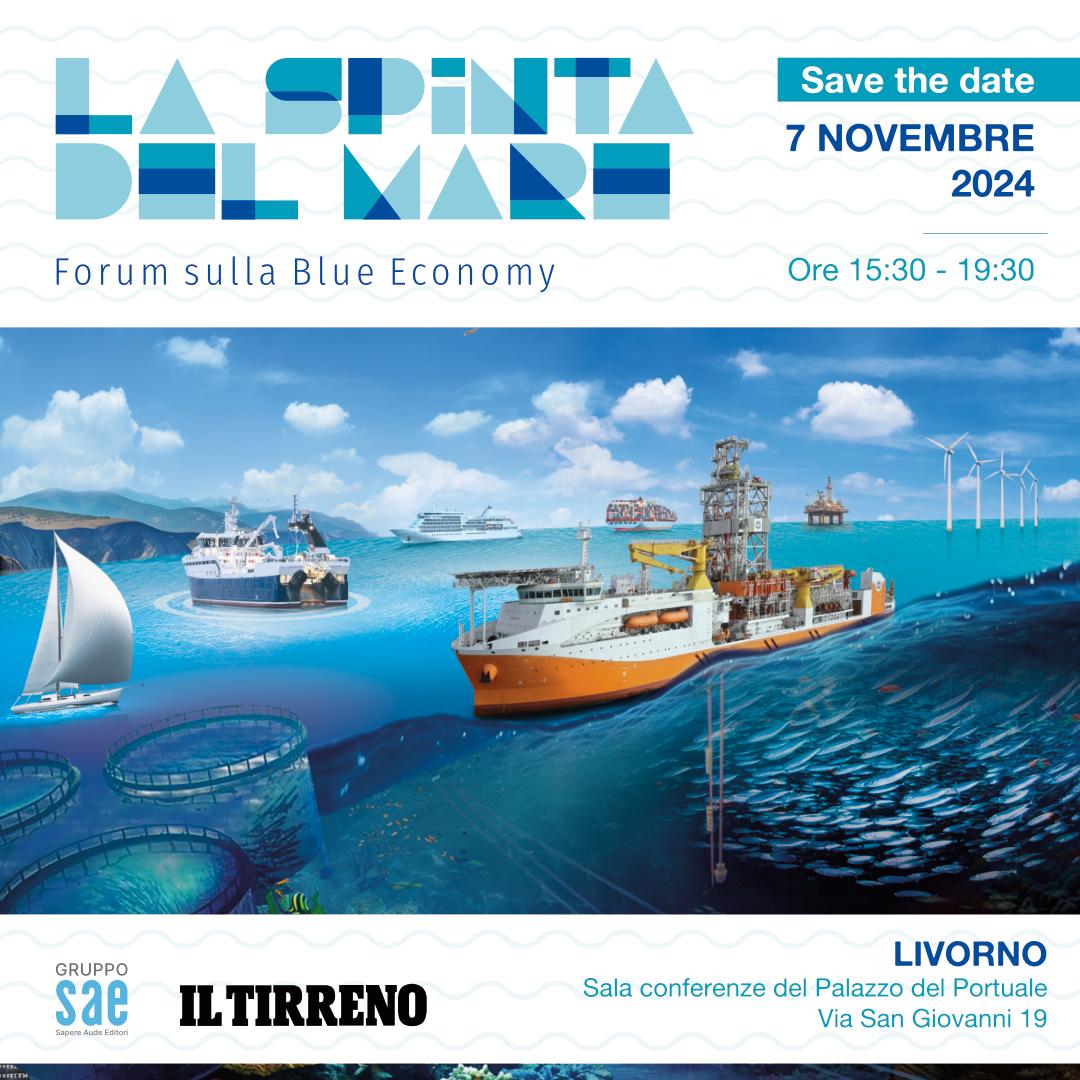“La spinta del mare”: forum del Gruppo Sae sulla blue economy