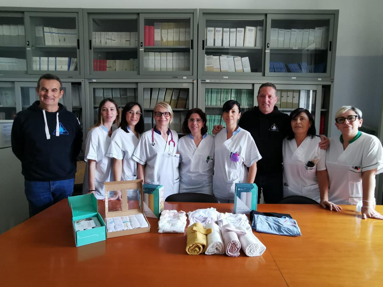 Sassari, il dono dell’Apnea Team per i bambini prematuri