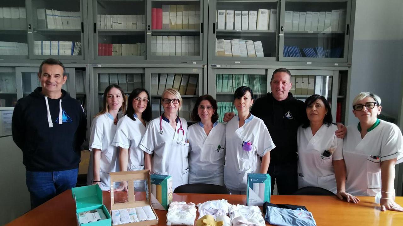 Sassari, il dono dell’Apnea Team per i bambini prematuri