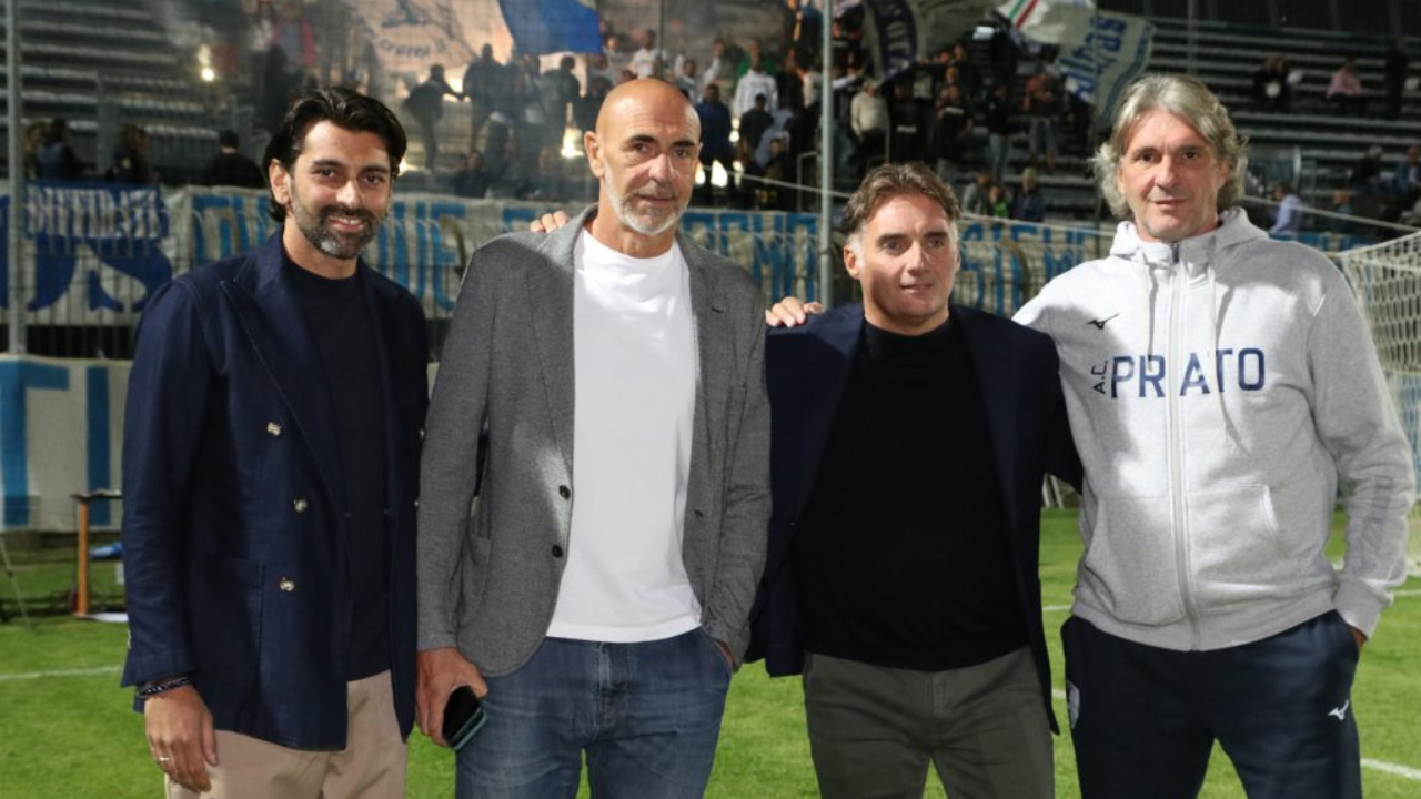 Da sinistra Claudio Sciannamè, Gianluca Berti, Stefano Commini e Maurizio Ridolfi