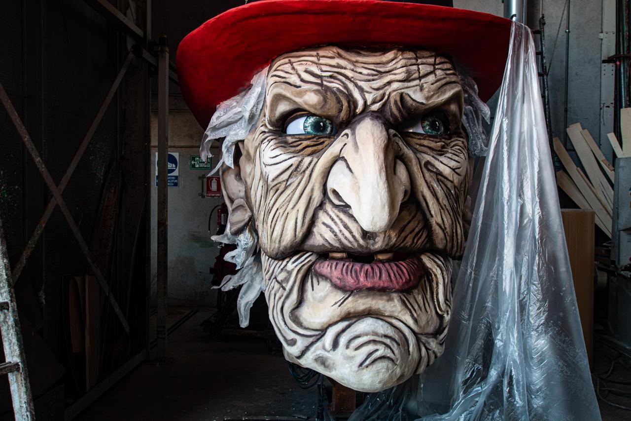 
	Una delle meravigliose sculture in cartapesta del carnevale di Viareggio (foto d'archivio)

