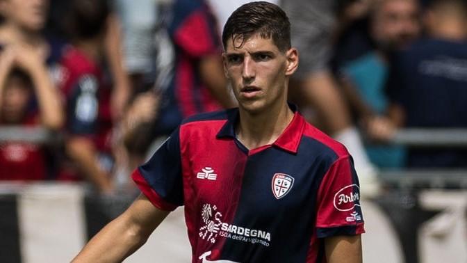 
	Il centrocampista del Cagliari <strong>Matteo Prati</strong>

