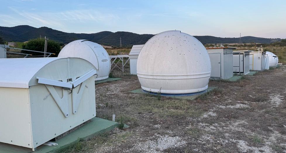 La postazione a Manciano