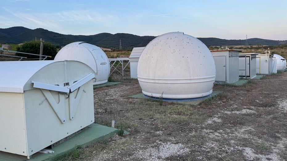 La postazione a Manciano