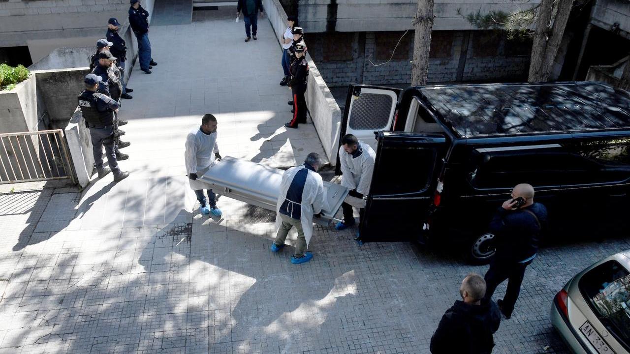 La casa di via Gonario Pinna dove abitavano Maria Ernestina Riccardi e l'assassino Roberto Gleboni