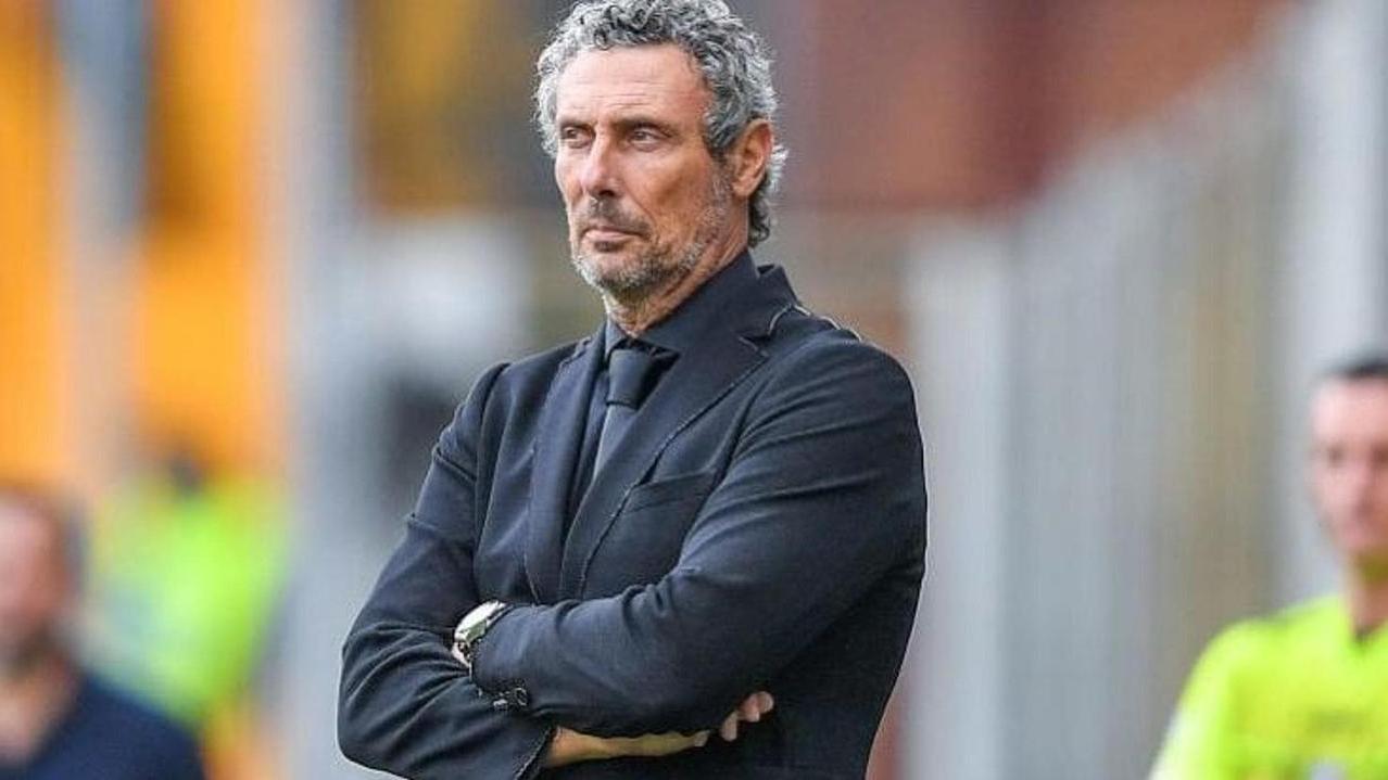 L'ormai ex allenatore del Lecce <strong>Luca Gotti</strong>