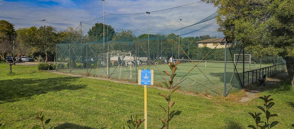 
	L'impianto sportivo di via del Sarto

