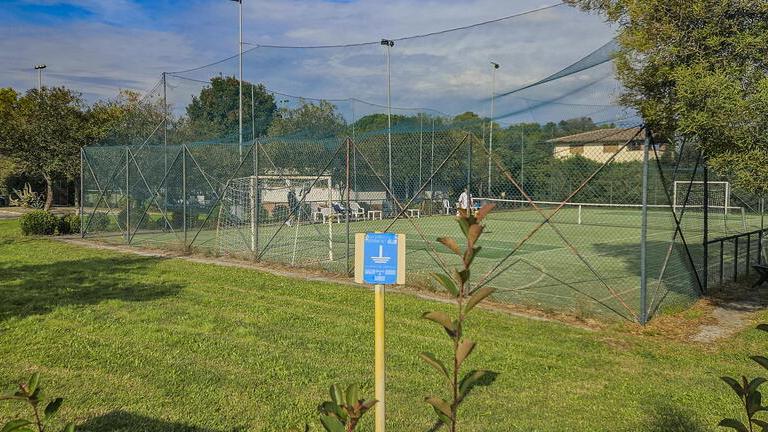 L'impianto sportivo di via del Sarto