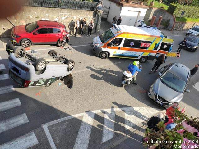 Montemurlo, anziano si sente male al volante e si ribalta con la Panda