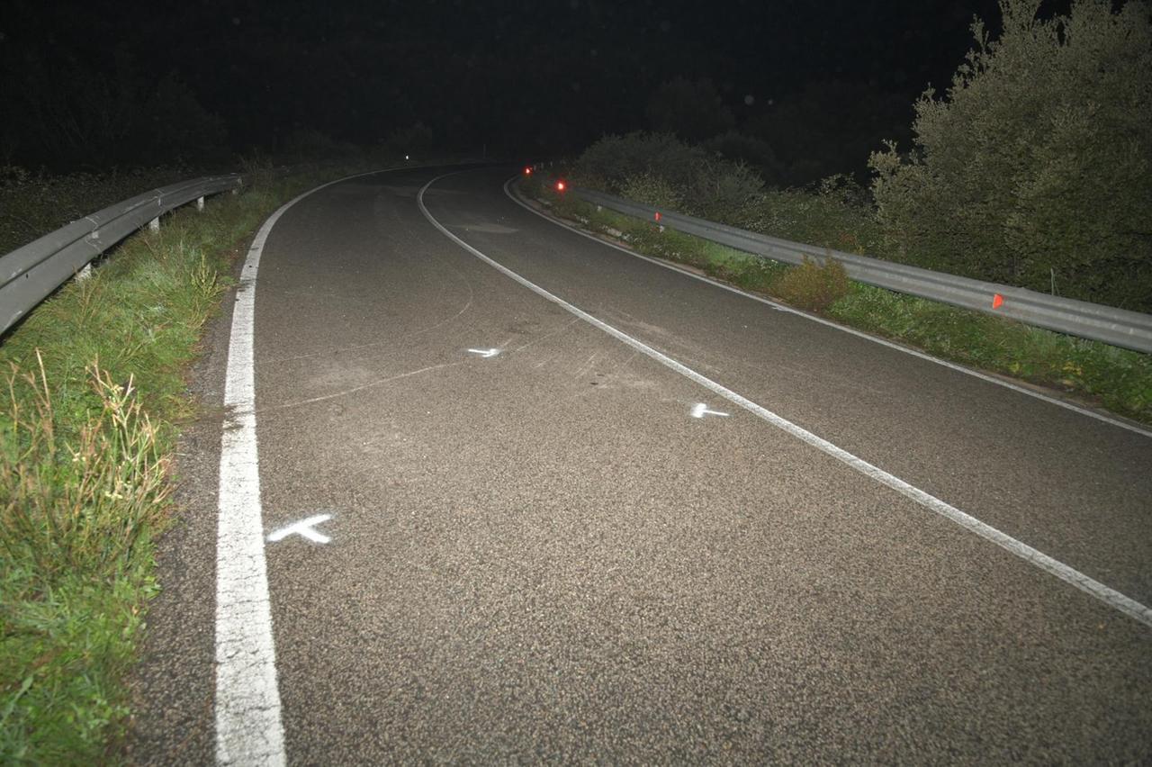 
	Il punto dove &egrave; avvenuto l'incidente&nbsp;

