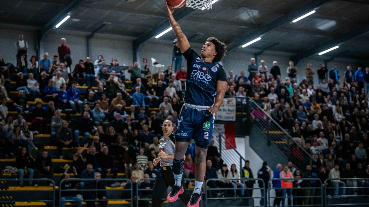 Benites in azione contro Fabriano (foto Herons)