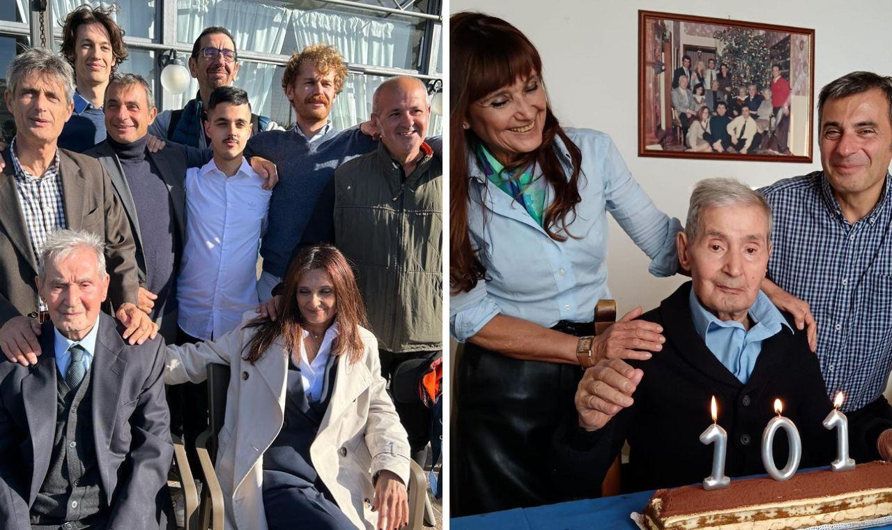 Livorno, lo storico preside del Nautico Francesco Mumolo festeggia 101 anni