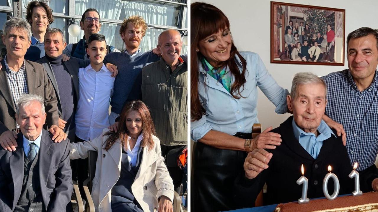 Livorno, lo storico preside del Nautico Francesco Mumolo festeggia 101 anni
