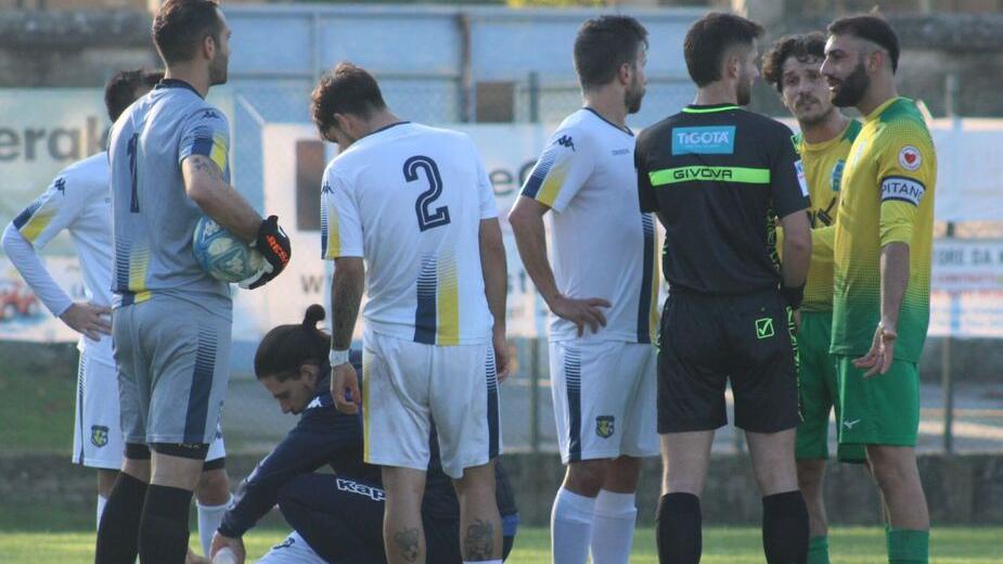 La gara tra Mirandolese e Valsa Savignano