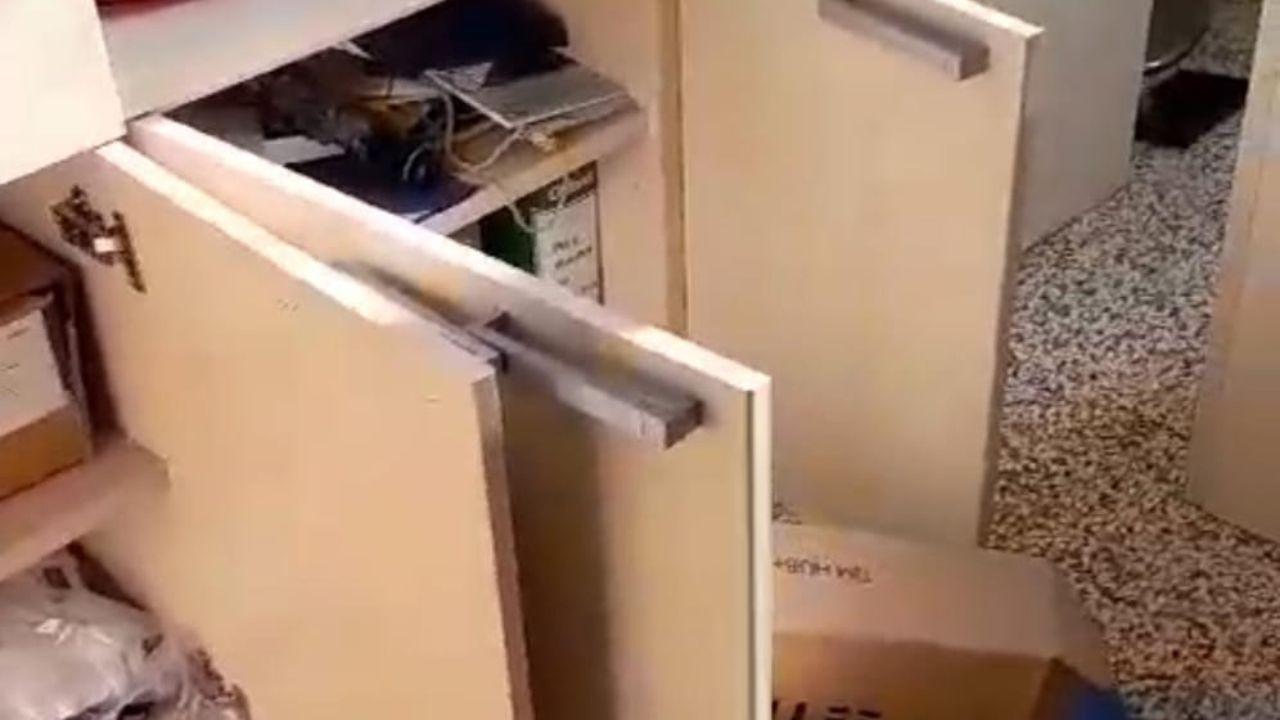 Gli uffici della sede di Stabbia a Cerreto Guidi della Pubblica assistenza di Fucecchio messi a soqquadro dai ladri