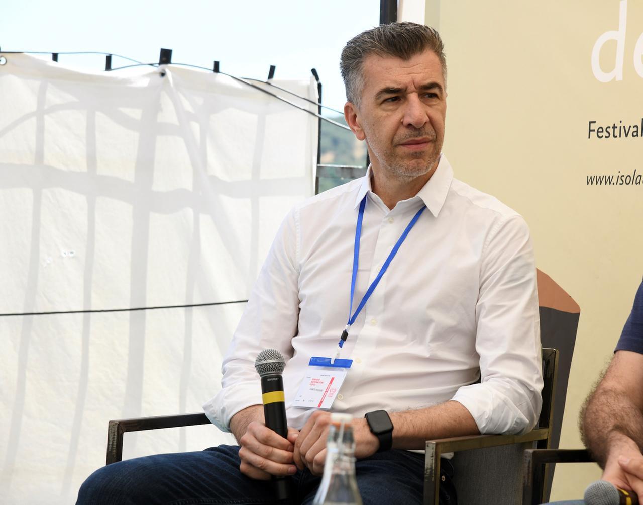 Gino Cecchettin per il Festival Isola delle Storie a Gavoi