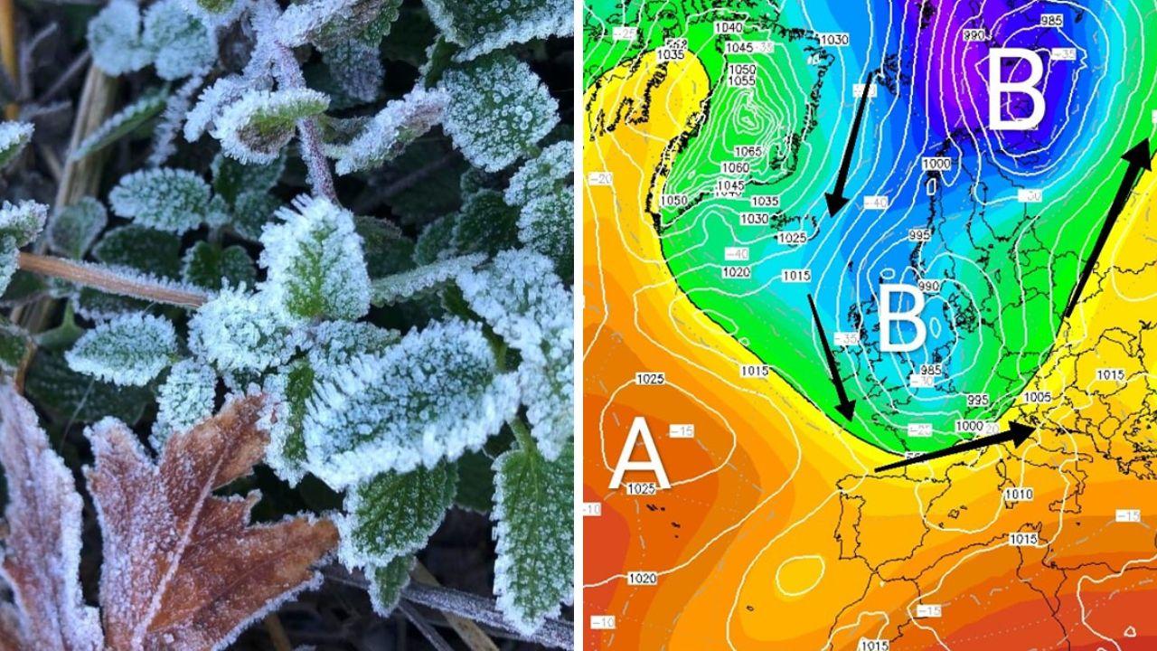 La prima brinata e la mappa per il 18 novembre (Foto G. Ruffoli e Cmt)