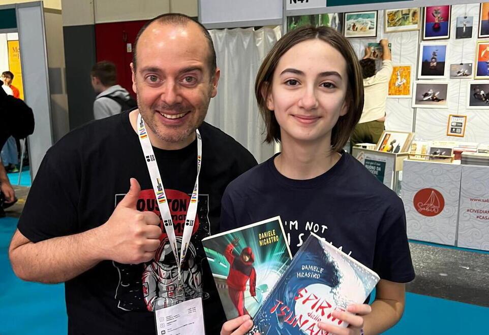 Il sogno di Elaide diventa realtà: a 14 anni organizza a Livorno il primo festival di letteratura per ragazzi