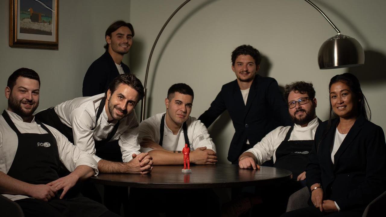 Lo staff del ristorante Paca