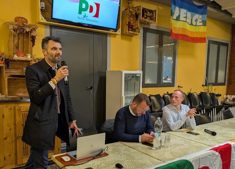 
	L'ex sindaco Biffoni all'assemblea del Pd a Paperino

