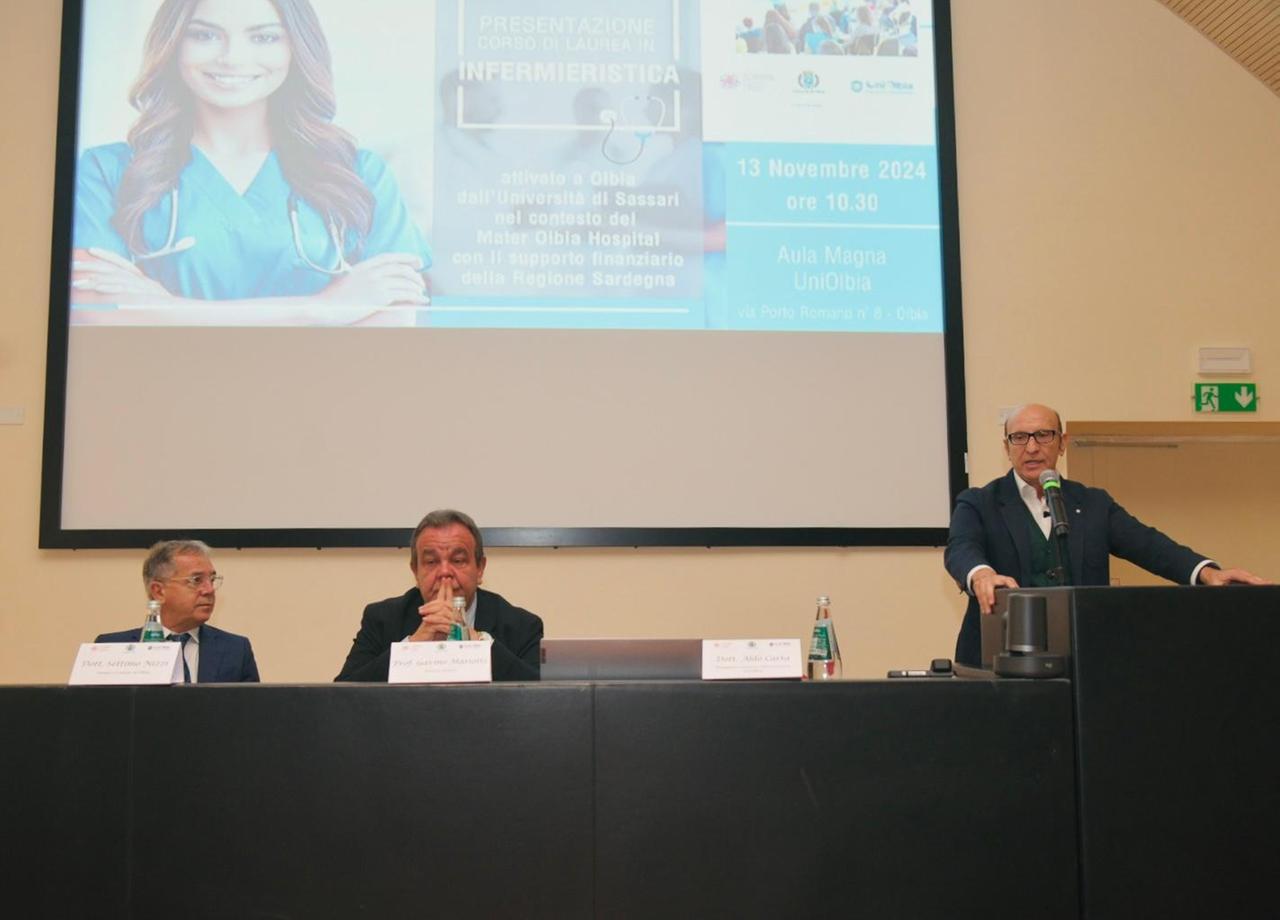 Olbia, presentata ufficialmente la laurea triennale in infermieristica