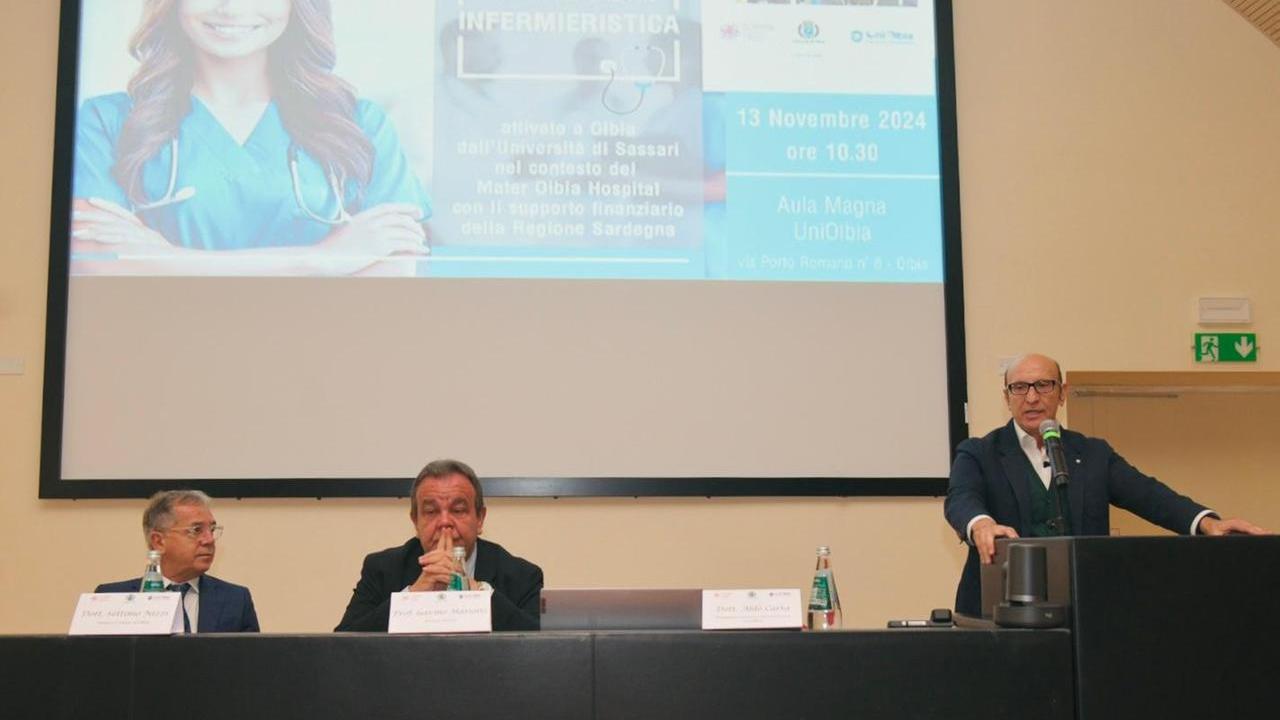 Olbia, presentata ufficialmente la laurea triennale in infermieristica