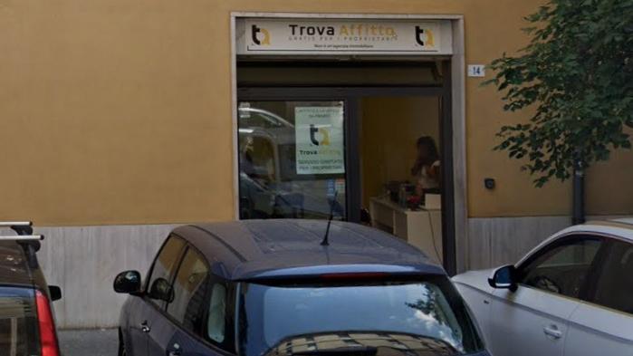 La sede di Trova Affitto (ora chiusa) in viale Verdi a Modena