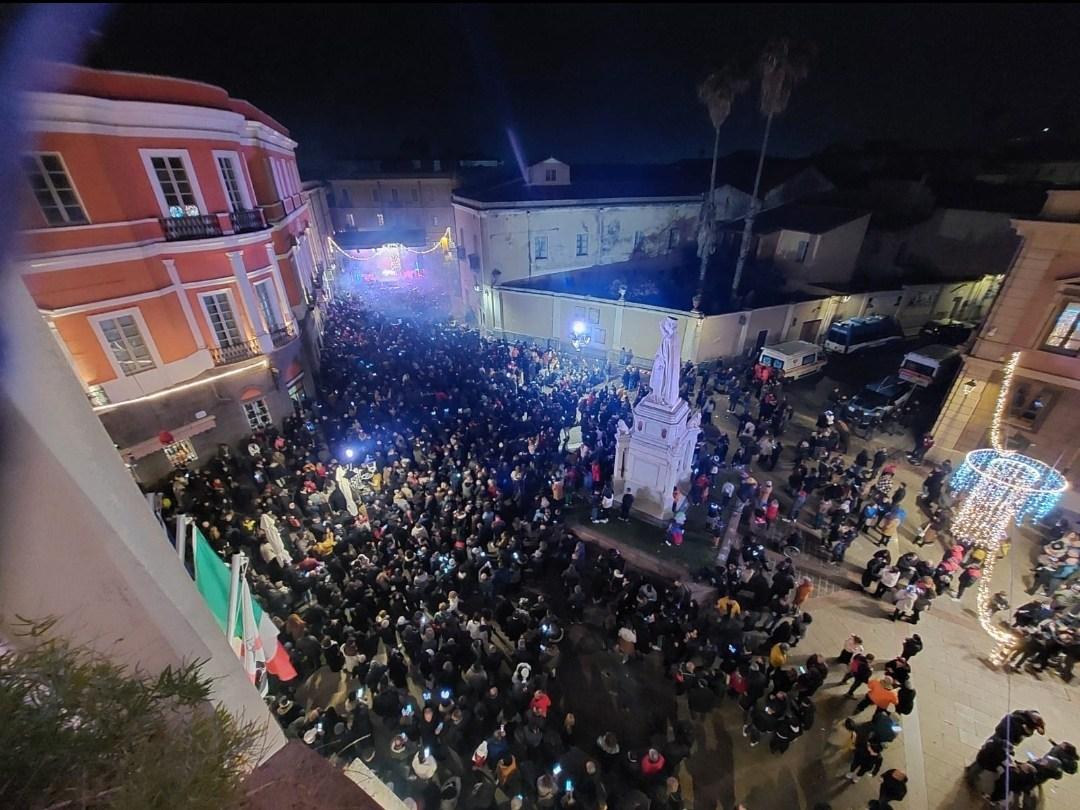 
	La festa dello scorso&nbsp;Capodanno in Piazza Eleonora

