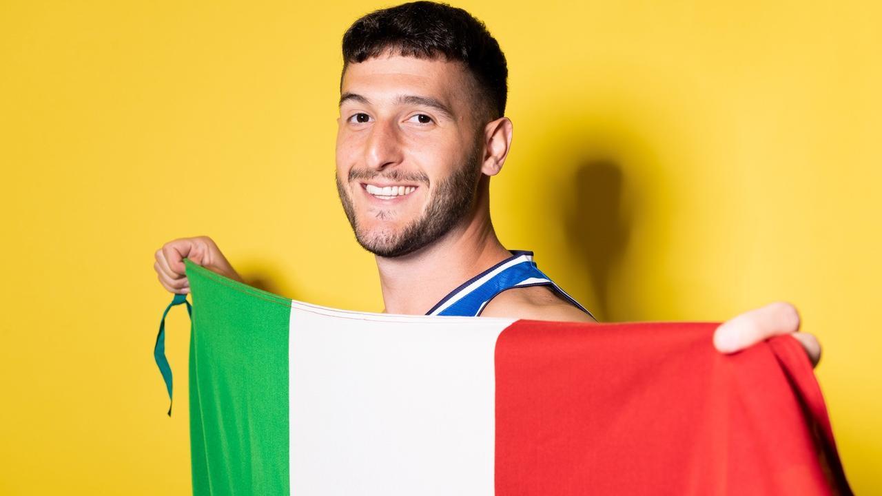 
	Il cestista sassarese della nazionale <strong>Marco Spissu</strong>

