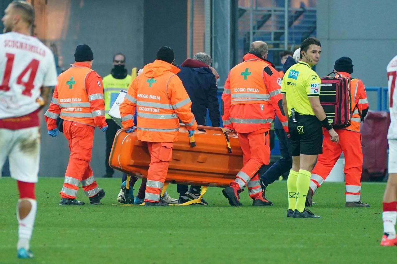 Reggiana, prognosi dai 40 ai 60 giorni per il capitano Paolo Rozzio