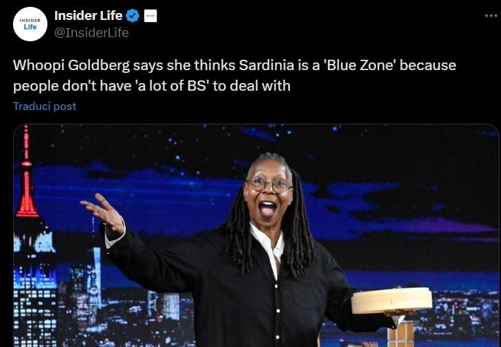 
	Il post su X di Insider LIfe che lancia la notizia sulla Sardegna&nbsp;

