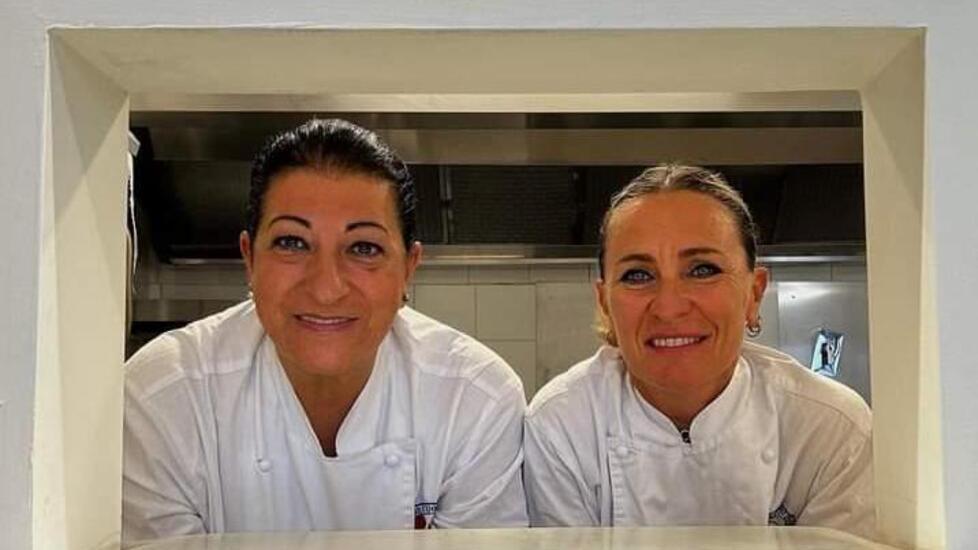 Maria Campagna (a sinistra) ed Elisabetta Becagli