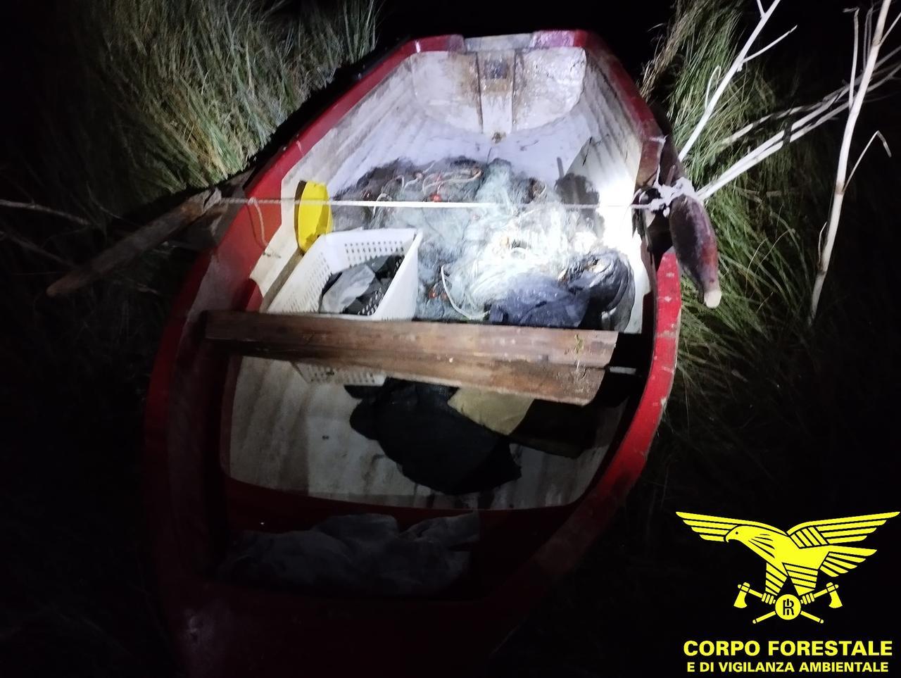 Pescatori abusivi nello stagno sanzionati dalla Forestale