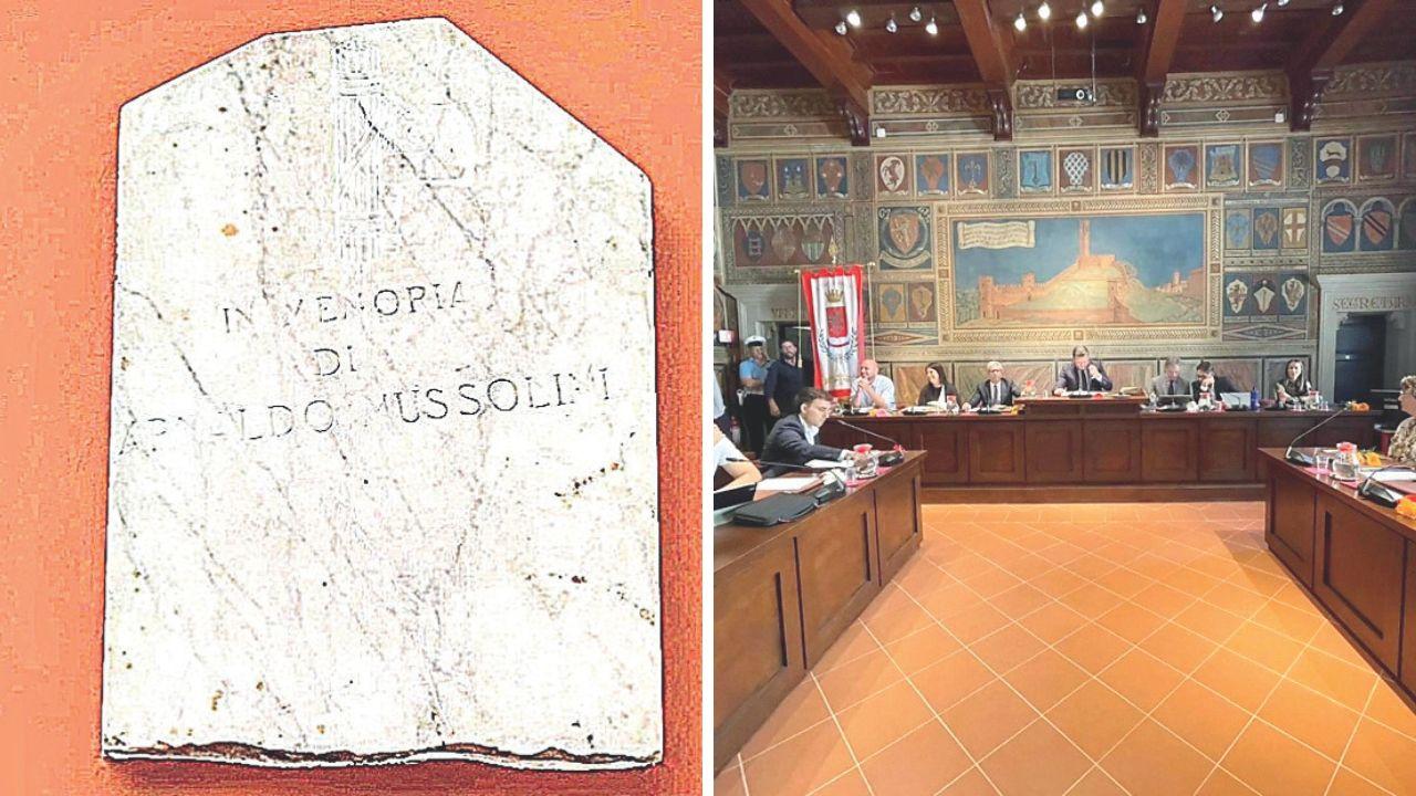 La lapide “In memoria di Arnaldo Mussolini” e il consiglio comunale di San Miniato
