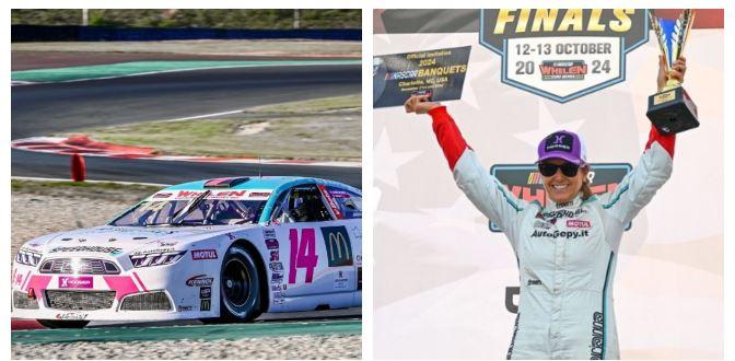 Arianna Casoli prima donna in gara alla Nascar Brazil: «Vorrei essere un esempio per le nuove generazioni»