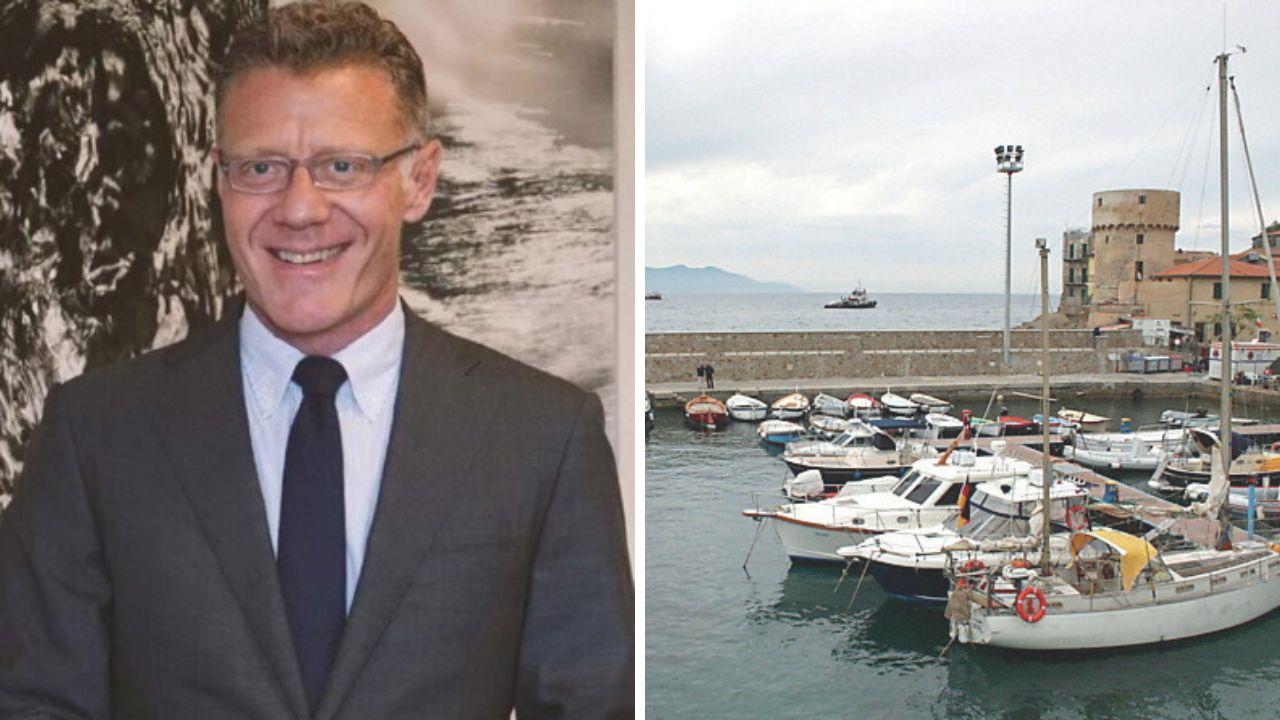 Attilio Cairoli e il porto del Giglio