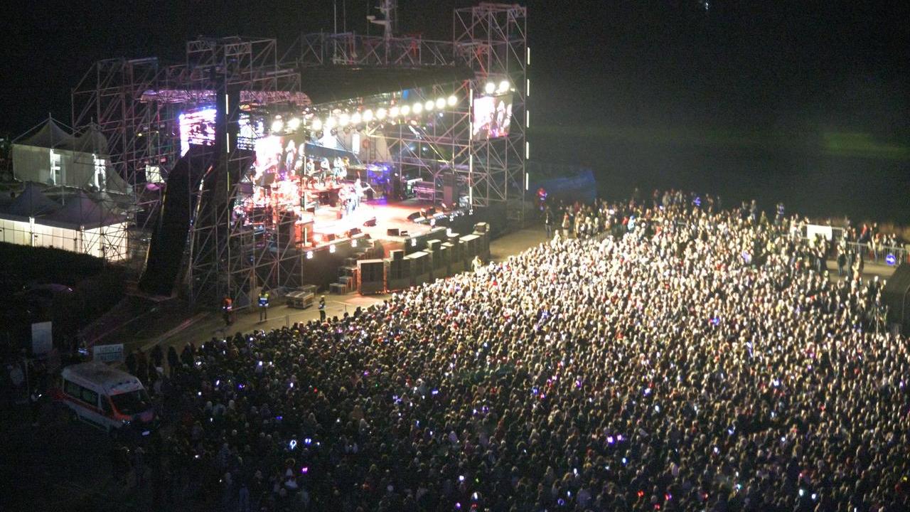 Una passata edizione del Capodanno olbiese al Molo Brin