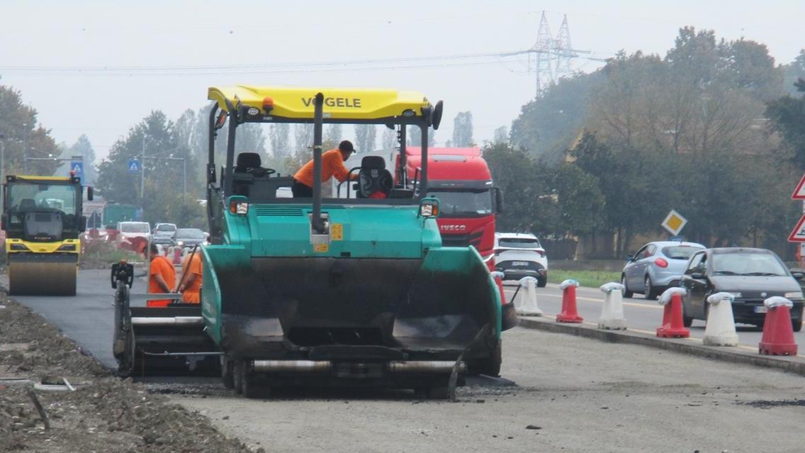 Modena-Nonantola: 40 minuti per i cantieri. Lavori fino a mercoledì